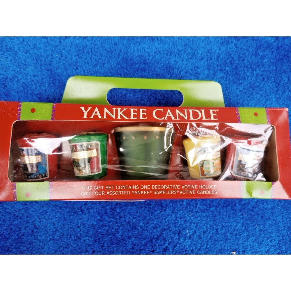 Yankee Candle Retired Gift Set Christmas Eve Wreath Cookie Home for the Holidays